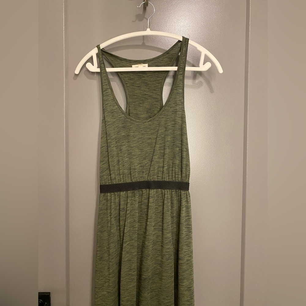 Silence + Noise Double-Slit Maxi Dress green size small - Picture 8 of 10
